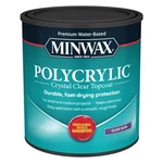 Minwax 63333444 Satin Crystal Clear Indoor Protective Finish Polycrylic 1 Qt.. Fixed Price $33.77.