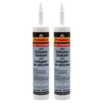 Dynatex Industrial Silicone 10.1OZ Caulk Tube Flexible Watertight (2-PACK. Fixed Price $29.96.