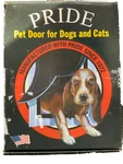 Pride Pet Door Vtg New Usa White MD400 Medium Sz 8.5X12.5 In. Opening. Fixed Price $118.75.