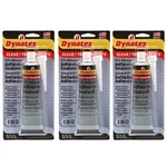 Dynatex Rtv Clear Silicone Sealant Oz Tube Transparent Waterproof (3-PACK). Fixed Price $23.96.