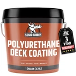 Liquid Rubber Polyurethane Deck 128 Fl Oz (pack Of 1), Smooth Misty Grey. Fixed Price $128.08.