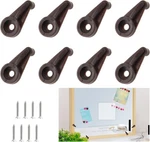 20 Pack Glass Window Brown Retainer Clips, Door Holder Cabinet Panel. Fixed Price $7.33.