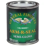 General Finishes Sgqt Clear Arm-r-seal Oil-based Topcoat, Semi-gloss. Fixed Price $41.03.