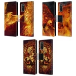 Official Tom Wood Fire Creatures Leather Book Wallet Case For Samsung Phones 2. Fixed Price $9.95.