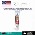 Ge Advanced Silicone Caulk For Kitchen & Bathroom, Clear, 2.8 Fl Oz Tube, 1 Pack. Fixed Price $15.99.