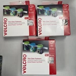 Velcro 91325 0.75" X 15' Sticky-back Fasteners Clear (1-RL) New Lot Of. Fixed Price $44.99.