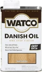 Watco 65751 Danish Oil Wood Finish, Pint, Natural. Fixed Price $24.53.