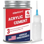 4 Oz Acrylic Bonding Cement With Applicator Bottle Clear Glue For. Fixed Price $37.99.