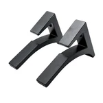 Crl SC5BL Black - Aluminum Shelf Bracket For 3/8" To 1/2" Glass Pack Of. Fixed Price $31.35.