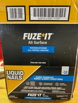 12 Pack Fuze-it All-surface Construction Adhesive Liquid Nail LN-200, 9 Oz.. Fixed Price $89.99.