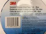 3M General Purpose Vinyl Tape 764, Blue, 1 X 36 Yd, 5 Mil, Roll. Fixed Price $9.78.