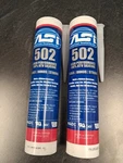 Asi 502 100% Rtv Silicone Sealant -food Grade 10.2 Oz Cartridge X2 Aluminum. Fixed Price $17.50.