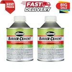 Rubber Cement Tire Repair Glue Brush Applicator Use With Plug 8 Oz ( 2 Pack ). Fixed Price $17.99.