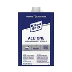 Klean-strip 1QT. Acetone Thins Fiberglass Resins, Epoxy & Adhesives Residue Free. Fixed Price $15.49.
