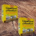 Pack Abatron Liquidwood And Woodepox Beige Restoration Kit 24 Oz. Fixed Price $88.88.