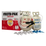 Froth Pak 200 Spray Foam Kit, 9 Ft Hose, Closed Cell, 2-PART, Board. Fixed Price $449.00.