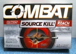 Combat Source Kill Roach Control 12 Bait Stations (41910) Fs. Fixed Price $10.00.