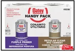 8 Oz. Purple Cpvc And Primer Regular Clear Cement Combo Pack. Fixed Price $15.25.