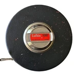 Vintage Lufkin 100 Ft Measure Tape Hand Roll White Metal HW226 Usa Made. Fixed Price $13.75.