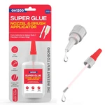 GH1200 2-IN-1 Super Glue With Brush Applicator & Nozzle Clear Instant Adhesive. Fixed Price $15.99.