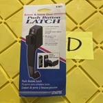 Prime-line 5071 Contemporary Push Button Latch, Pack, Black. Fixed Price $9.07.