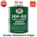 HH-66 Vinyl Cement, 32 Ounce Can, Waterproof Adhesive For Repair & Bonding. Fixed Price $40.93.