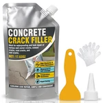 New Concrete Crack Filler 500G Waterproof Driveway Repair Sealant Fast Shipping. Fixed Price $15.99.