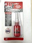 J B Weld 27113 Perma Thread Locker Locking Compound Red High Strength .44OZ. Fixed Price $7.99.