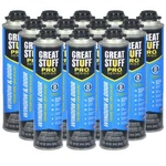 Great Stuff Pro Window And Door Lot (12) Full Case. Fixed Price $187.79.