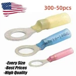 Wire Crimp Connectors Waterproof Heat Shrink Ring 22-10 Awg Terminals Usa. Fixed Price $13.99.