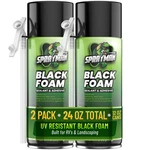 Sprayman Black Foam Sealant - Pond Waterfall Landscaping, 12OZ Pk Straw Use. Fixed Price $24.99.