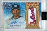 Alex Rodriguez 2022 Topps Dynasty Majestic Tag Patch Autograph Card DAP-ARO3 1/1. Fixed Price $2999.95.
