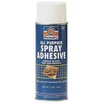 Itw Permatex Inc PTX82019 All Purpose Spray Adhesive, 16 Ounce Aerosol Can, Case. Fixed Price $26.25.