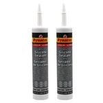 Dynatex Industrial Silicone 10.1OZ Caulk Tube Flexible Watertight (2-PACK. Fixed Price $29.96.