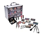 Aluminum Acrylic Carry All See Tru Makeup Train Case Kit. Fixed Price $39.99.