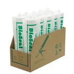 White Bioseal Silicone Sealant Caulk Kitchen And Bath Grade, Waterproof L.... Fixed Price $74.36.