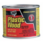 Dap Solvent Wood Filler, Can, White, Plastic 21412 Oz. Fixed Price $14.64.