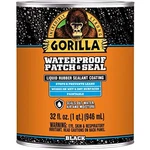 1X Gorilla Waterproof Patch And Seal Liquid, Black 32 Ounces. Fixed Price $58.93.