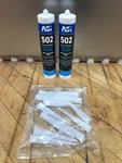 Asi 502 100% Rtv Silicone Sealant White Food Grade 10.2 Oz Cartridge New. Fixed Price $11.99.