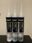 Lot 3 Geocel Phantom Metal Roof Sealant Translucent Gray GC88902 10OZ. Fixed Price $39.99.