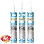 E-sds Concrete Crack Filler Sealant Self-leveling Gray 10.5OZ 3PK. Fixed Price $39.99.