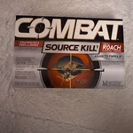 Combat Source Kill Roach Control 12 Bait Stations. Fixed Price $11.95.