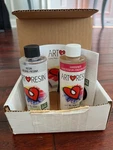 Artresin Epoxy Gloss Clear Coat Artwork 4OZ + Hardener- Cheapest. Fixed Price $31.99.