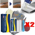 2 Pack Strong Foundry Glue, High Temperature Resistant Casting Metal Repair. Fixed Price $10.98.