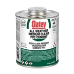 New Oatey 30850 Fresh Can 4OZ Heavy Duty Clear Pvc Pipe Glue Cement. Fixed Price $22.95.