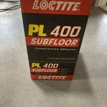 Loctite Pl 400 Subfloor Heavy Duty Adhesive, 10 Oz, Cartridge 12 Pack. Fixed Price $29.14.