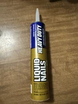 Liquid Nails Heavy Duty Interior/exterior Construction Adhesive, 10 Fl Oz. Fixed Price $10.75.