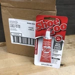 6 Pack Eclectic Shoe Goo Repair Adhesive, Clear, 1 Fl. Oz. Each New. Fixed Price $29.95.