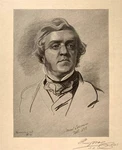 Henry Wolf -signed Engraving After Samuel Laurence -portrait Of Wm Thackeray. Fixed Price $95.00.