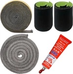Wood Stove Gasket, 1" Width 98" Length Door Replacement Gasket.... Fixed Price $23.10.